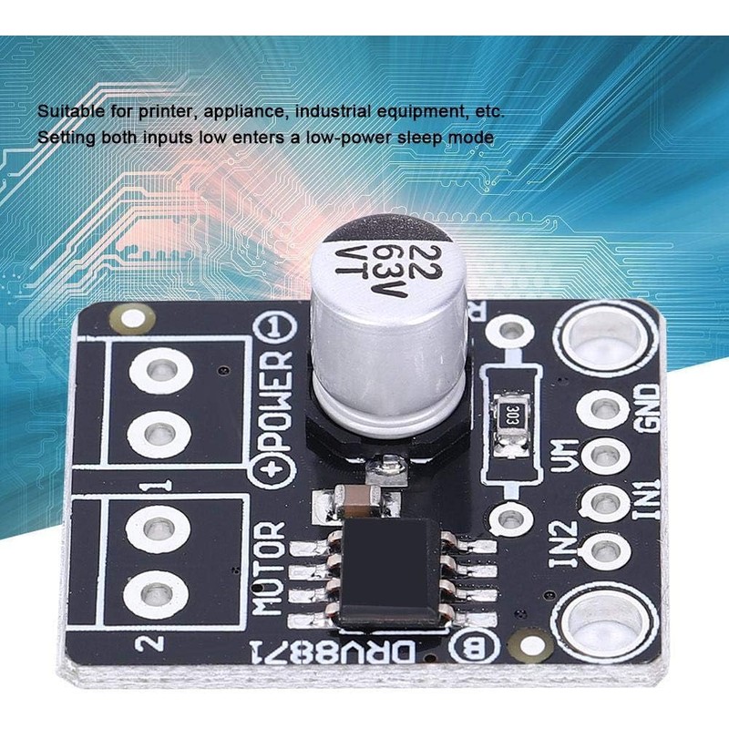 Fafeicy 2pcs Driver Module DRV8871 for H-Bridge DC 6.5-45V Motor