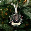Black Lab Ornament - Black Lab Christmas Ornaments - Black