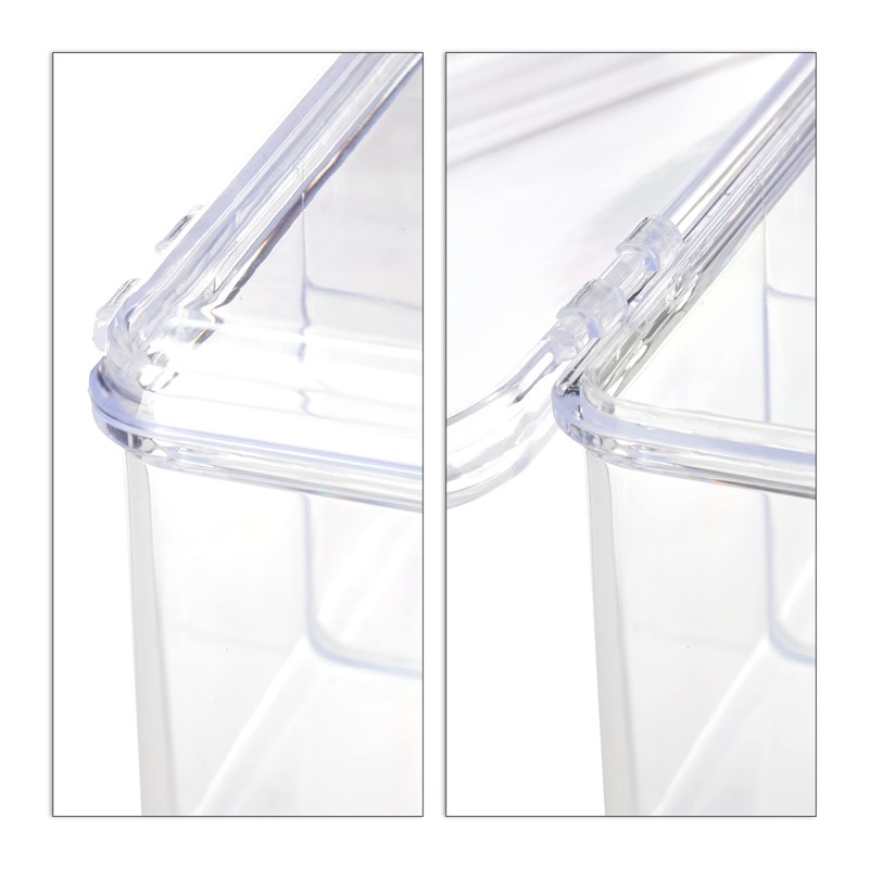 Relaxdays 1 x tea box, 6 compartments, 90 tea bags,