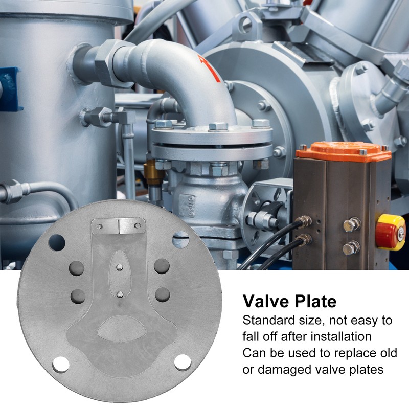 Valve Plate Steel Material High Accuracy Cylinder Air Pump Accessories
