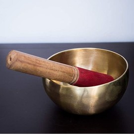 Hammered Tibetan old Antique Himalayan 7 Metal Singing Bowls For Meditation Bowl For Healing Prayer,Yoga With Mallet (5 Inch)