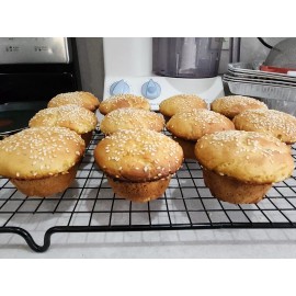 unbranded Einkorn Bread Rolls Organic Flour Home Made  Parve