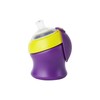 Boon B228 Swig Spout Top Biberón Chico, morado/verde