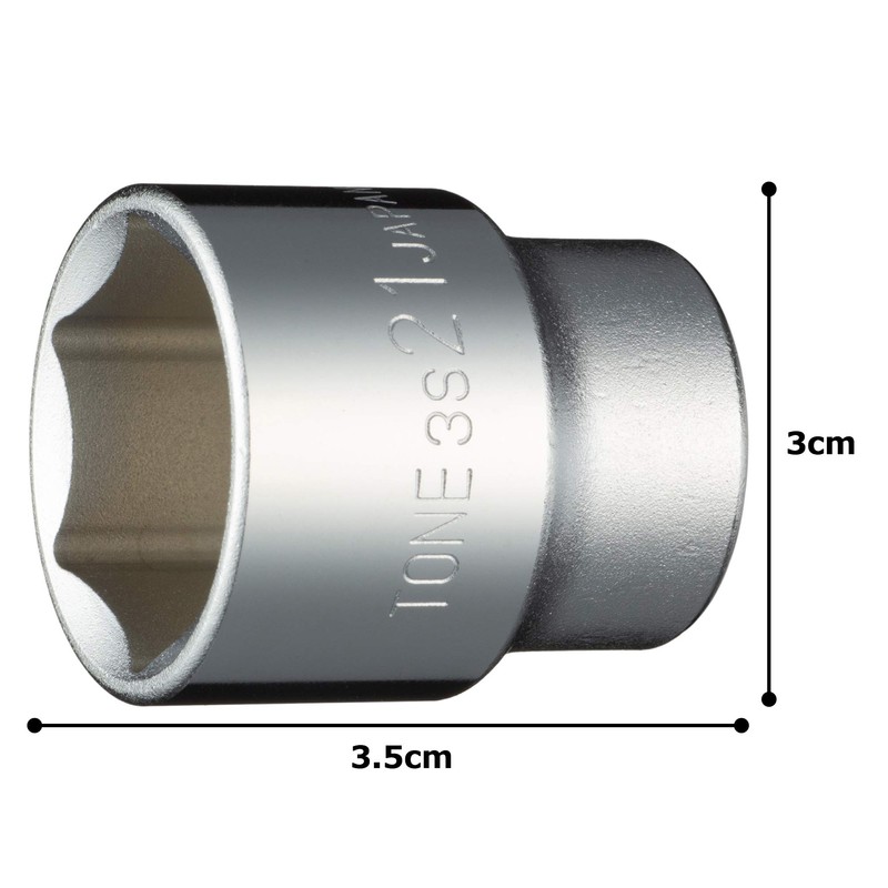 Tone HP3S-00 Socket (hexagonal)