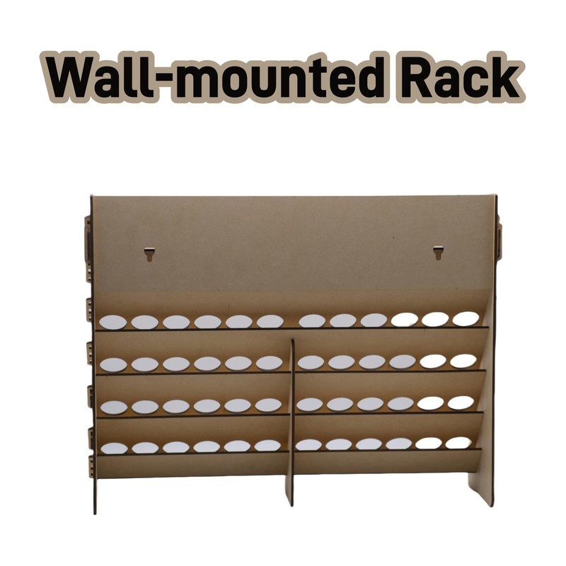 Craft Paint Storage- Paint Holder for Vallejo Paint with 72