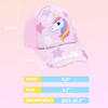 WAWSAM Kids Baseball Hat Unicorn Baseball Cap for Toddler Trucker