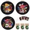 Traziewell Embroidery Kit for Beginners Mushrooms Cross Stitch Kits 3