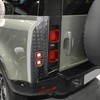 Rear bumper with ABS black body scratch protection cover decorative