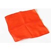 Magic Makers 6 Inch Orange Color Silk - Professional Grade