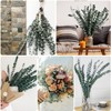 30pcs Eucalyptus for Shower,Dried Eucalyptus Bundle -17in Real Eucalyptus Stems,100%
