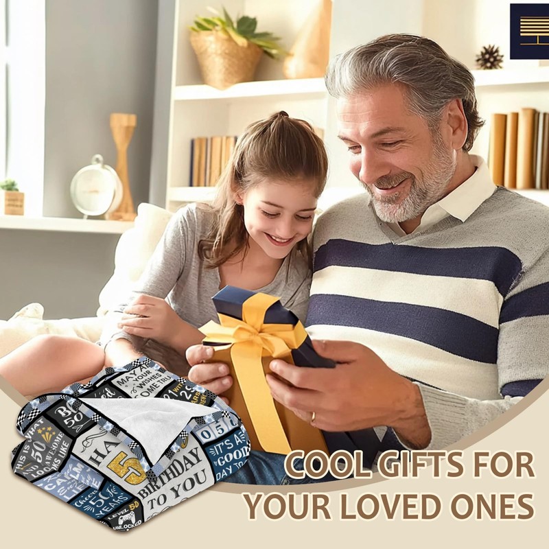 Yasrlvun 50th Birthday Gifts for Men, 1975 Birthday Gifts 50th