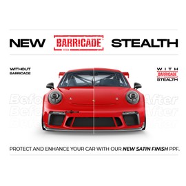 VViViD Barricade Premium 8 Year Stealth Satin Clear Paint Protection Film (6" x 60")