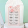 CLEAREYELASH Natural False Eyelashes, Natural 3D Eyelashes, 5 Pairs (N03