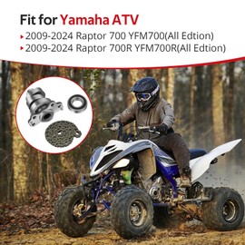 JAVIK Camshaft Assy & Bearing Fit for Yamaha Raptor 700 YFM700 2009-2024,O.E.M#1S3-12170-10-00 2LS-12170-00-00