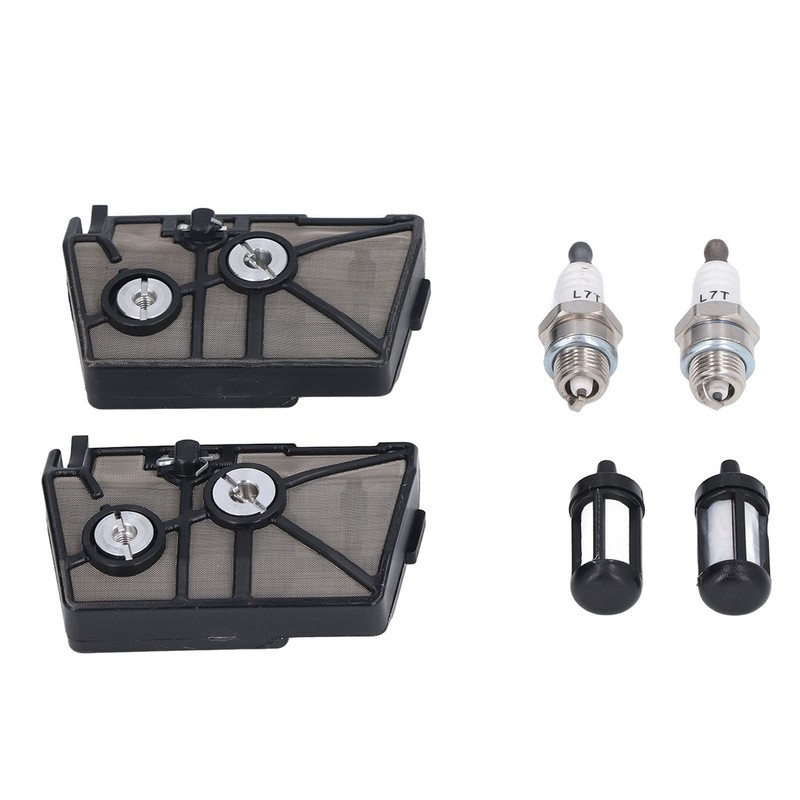 2 Sets Fuel Air Filter Spark Plug Kit 1118 120