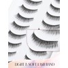 Natural Lashes Short Lashes Natural Eyelashes Natural Look False Eyelashes