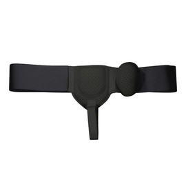 UENXRXE 1 Stück Leistenbruchgürtel Für Männer Und Frauen, Bruchband Flexibel Verstellbarer Herniengürtel Hernienstütze Schmerzlinderung Mit Abnehmbaren Kompressionspolstern(Schwarz)