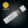 Intenso Alu Line USB 2.0 Flash Drive 128 GB Silver
