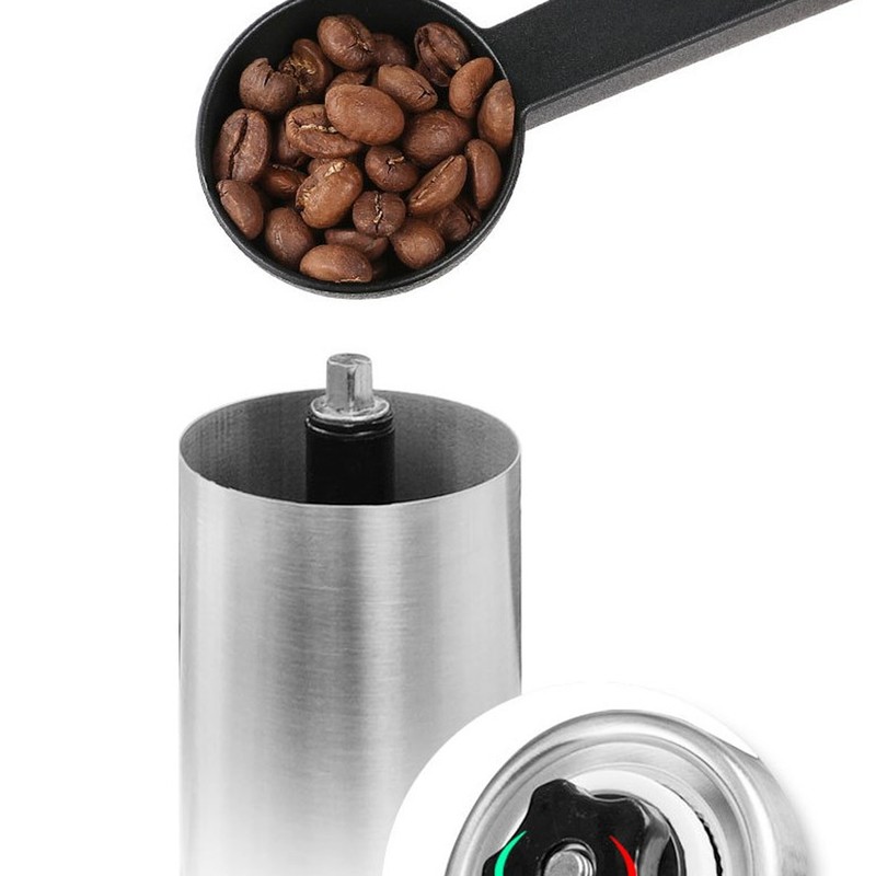 Manual Coffee Grinder Stainless Steel Conical Burr Bean with Hand