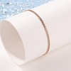 INBLUE Stainless Steel Anklets for Women Gold Silver Rose Gold
