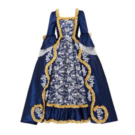 CosplayDiy Queen Marie Antoinette Dress Women's Rococo Ball Gown 18th Century Victorian Dress Costume XS
