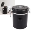 Coffee Bean Storage Container 304 Stainless Steel Exhaust Valve Coffee