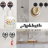 Apkhgtb Suction Cup Hooks for Shower, Bathroom, Kitchen, Glass Door,