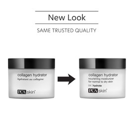 PCA SKIN Hydrating Collagen Cream for Face, Collagen Hydrator Night Cream, Hydrates and Firms Dry Mature Skin, Made with Shea Butter, Olive Fruit Oil, and Sweet Almond Fruit Extract, 1.7 oz Tub