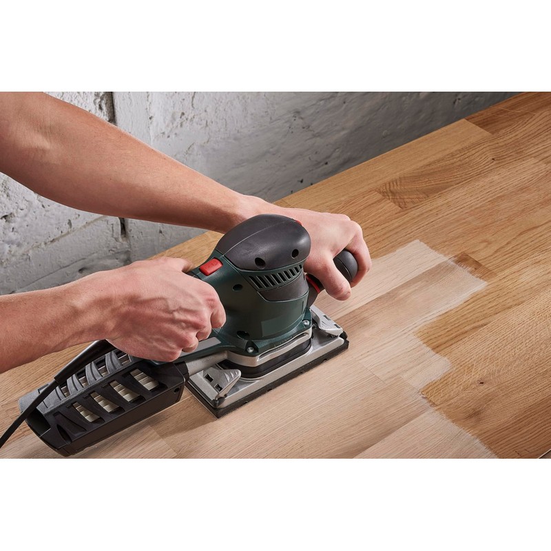 Wolfcraft 1762000 Sanding Sheets Self-Gripping with Corundum Perforated for Electrical