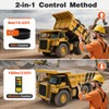 Fulgutonit 2-in-1 Wireless Crane Remote Control,12V Dump Trailer Controller, Industrial