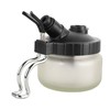 Airbrush Cleaning Pot Universal Glass Bottle Airbrush Cleaning Jar with