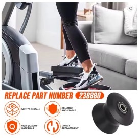 ICON Health & Fitness Elliptical Roller Wheel PART # 238880 3" x 4" Proform Cross Trainer