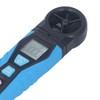 Handheld Anemometer 180° Fan Rotation LCD Digital Display Temperature Humidity