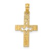 IceCarats 10K Solid Yellow Gold Dove Symbol Peace Love Holy