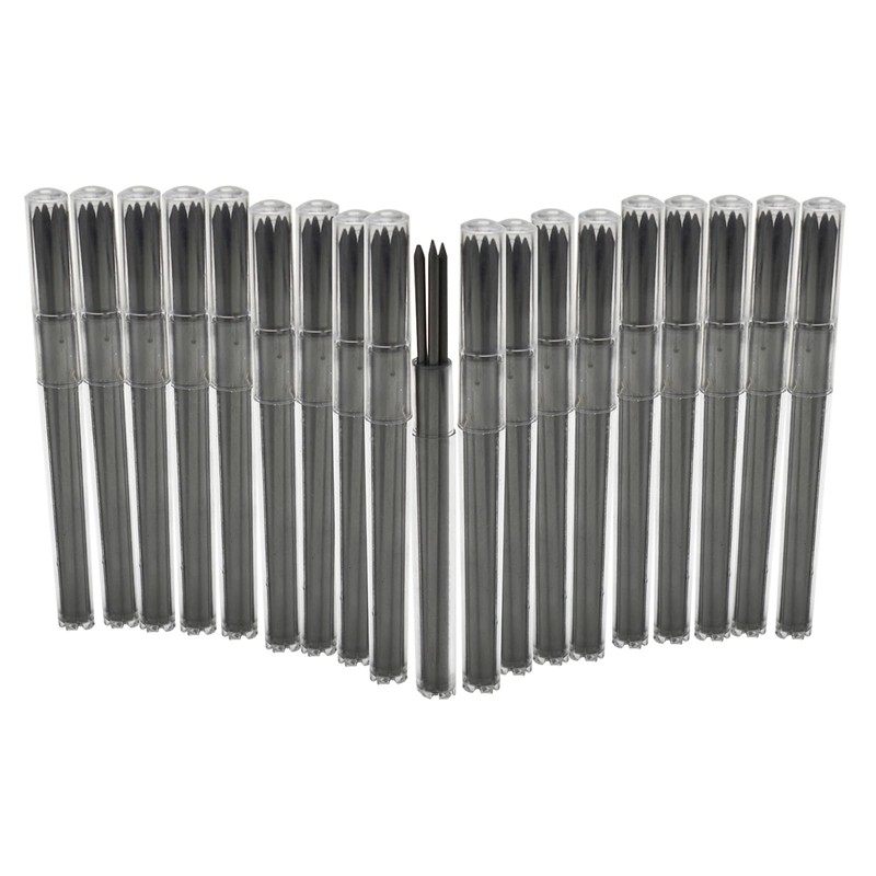 Maydahui 100 Pieces HB Lead Refills 2.0 mm Smooth Mechanical