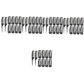 Beavorty 50pcs Comb Hair Dye Brush Folding Tail Comb Fine Tooth Stylist for Women