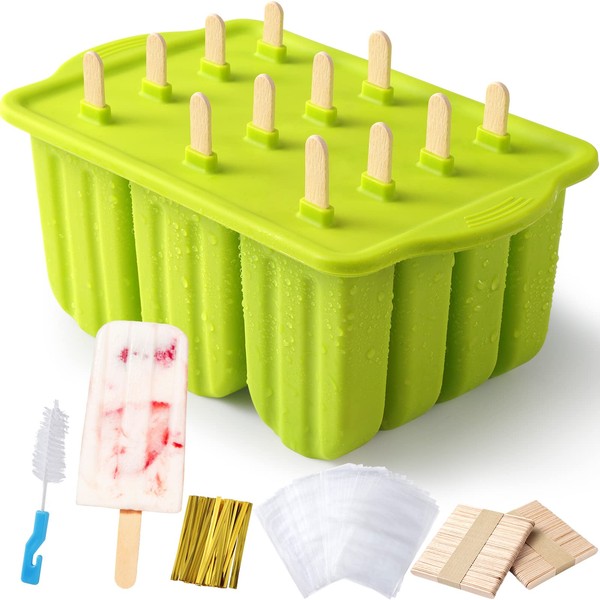 Silicone Ice Lolly Moulds, Silicone Ice Mould, Popsicle Moulds Set, Ice Lolly Mould, Ice Lolly Mould, BPA Free, Ice Lolly Moulds for Ice Lolly Moulds, Ice Lolly Moulds, Ice Cream Mould