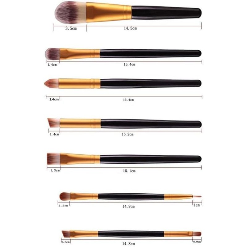 Makeup Brush Powder Puff Set, Set of 23, Makeup Brushes,