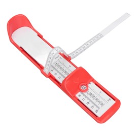 Children Foot Gauge 20cm Range High Precise Shoe Sizer Safe Portable Kids Foot Measuring Device Red