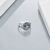 ONEFINITY Sterling Silver Celtic Knot Tree of Life Rings With