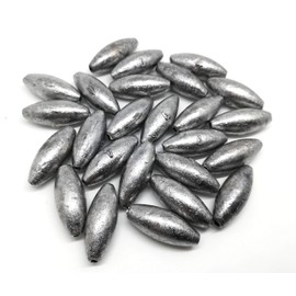 Japan Jujube Shaped Natsume Weight No. 4 (Approx. 0.5 oz (15 g), Pack of 25