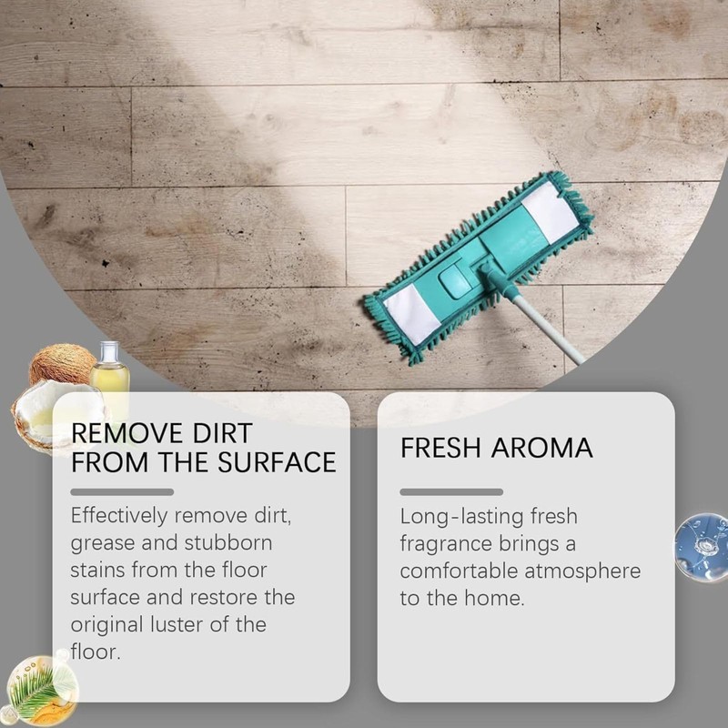 Nsacxa 2PCS Mop Soap Brazilian Waves, Mop Soap Scented, Mop