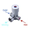 G1/2 Water Temperature Mixing Valve for Automatic Sensor Faucet,With 1/2NPT