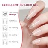 JODSONE 15ml Builder Gel Nails Clear Strengthener Extension Hard Gel