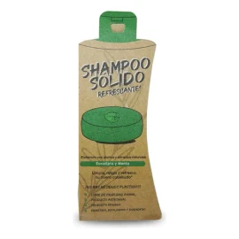 Shampoo Sólido Refrescante Orgánico De Eucalipto Y Menta