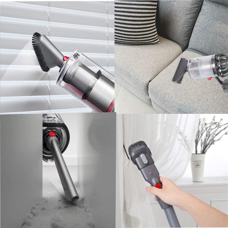 I clean 6pcs Replacement for Dyson V10 Attachments, Compatible with