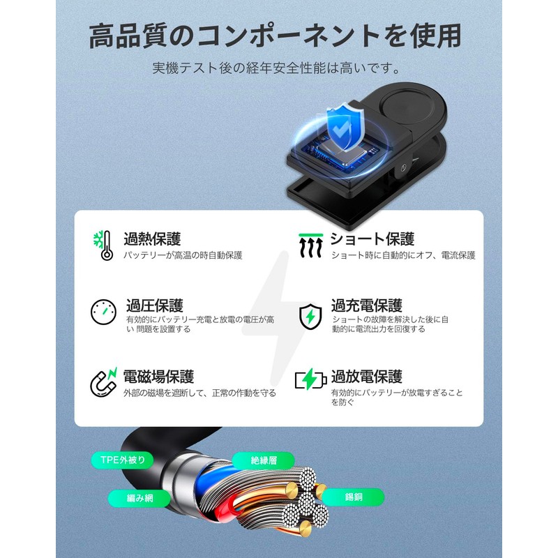 For GOLFBUDDY aim W12 Charger Charging Cable [NOUKAJU] For GOLFBUDDY