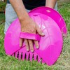garden leaf grabbers,hand held tidy rake picker,leaf collector/grab (purple)