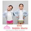 MISS POPULAR Girls 6 Pack Dolphin Shorts Cute Designs Comfy