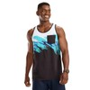 Tipsy Elves Men's Summer Midnight Rip 'N Sip Tank Top